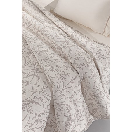 Κουβέρτα King Size Guy Laroche Bouquet Mocca 260x250
