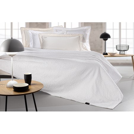 Κουβέρτα King Size Guy Laroche Luna White 260x250