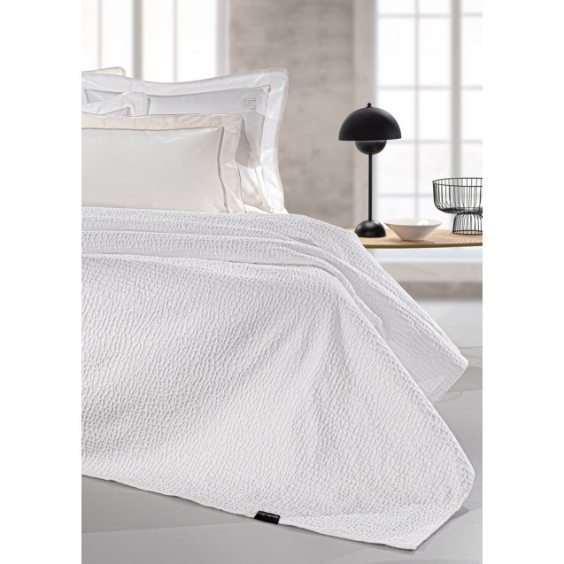 Κουβέρτα King Size Guy Laroche Luna White 260x250