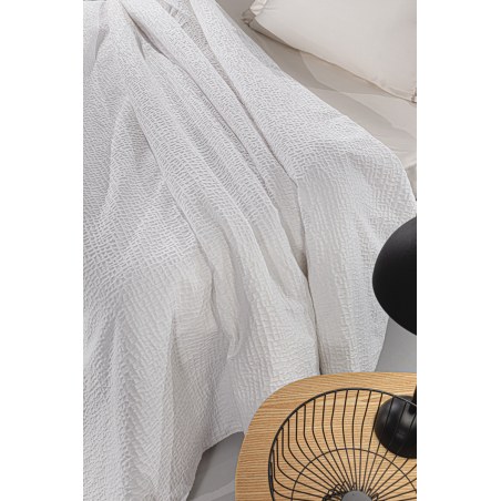 Κουβέρτα King Size Guy Laroche Luna White 260x250