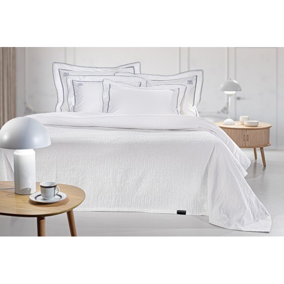 Κουβέρτα King Size Guy Laroche Diana White 260x250