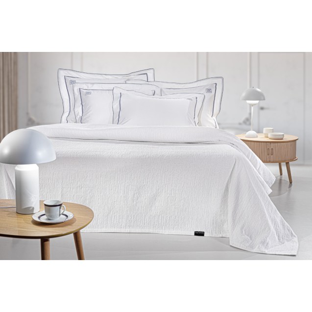 Κουβέρτα King Size Guy Laroche Diana White 260x250