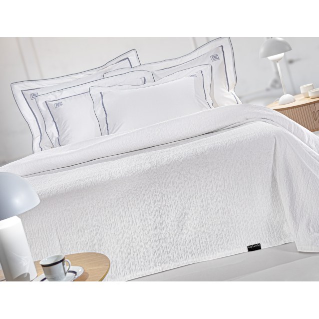 Κουβέρτα King Size Guy Laroche Diana White 260x250