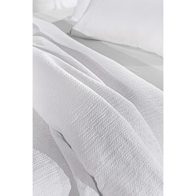 Κουβέρτα King Size Guy Laroche Diana White 260x250