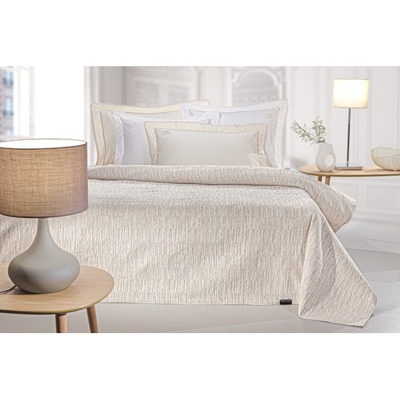 Κουβέρτα King Size Guy Laroche Diana Natural 260x250