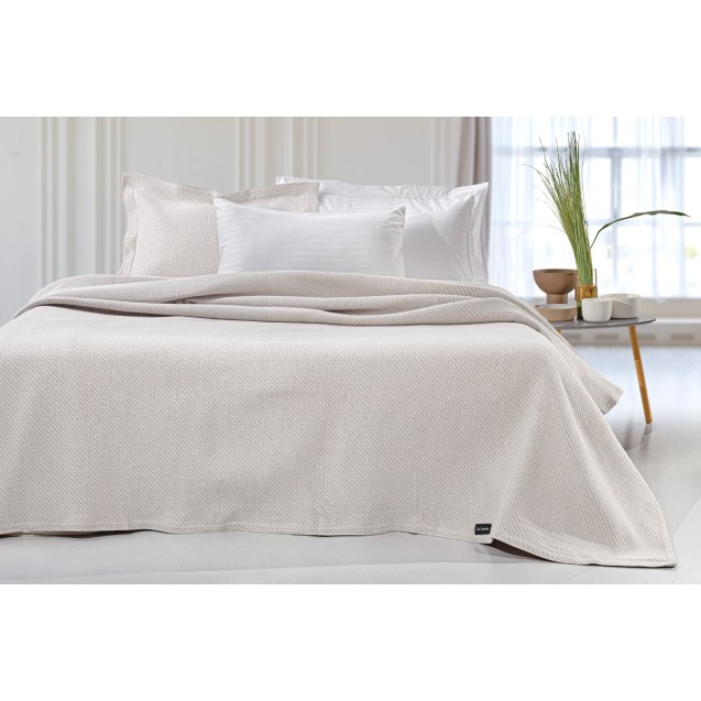 Κουβέρτα Ημίδιπλη Guy Laroche Slalom Ivory 180x260
