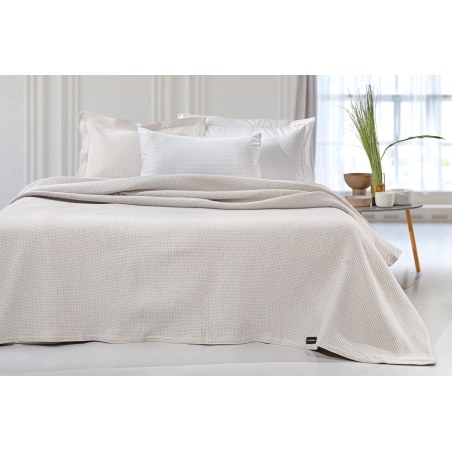 Κουβέρτα Ημίδιπλη Guy Laroche Slalom Ivory 180x260