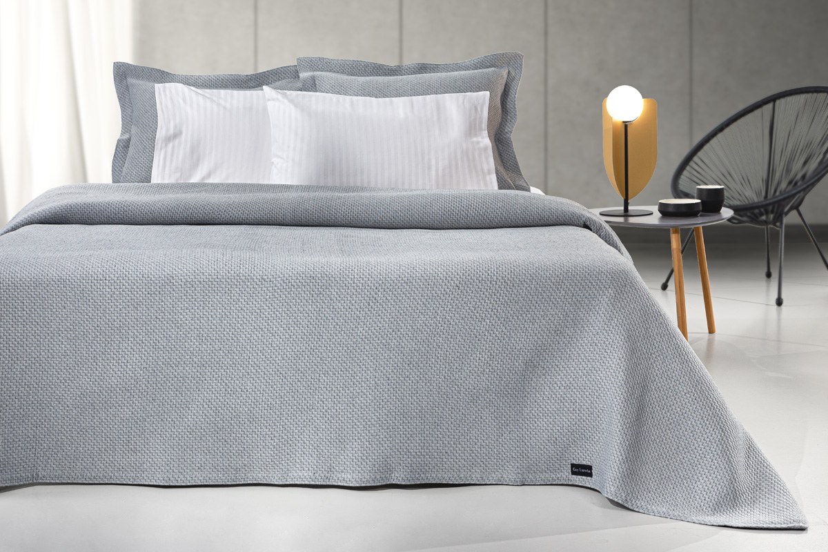 Κουβέρτα Υπέρδιπλη Guy Laroche Slalom Anthracite 245x260