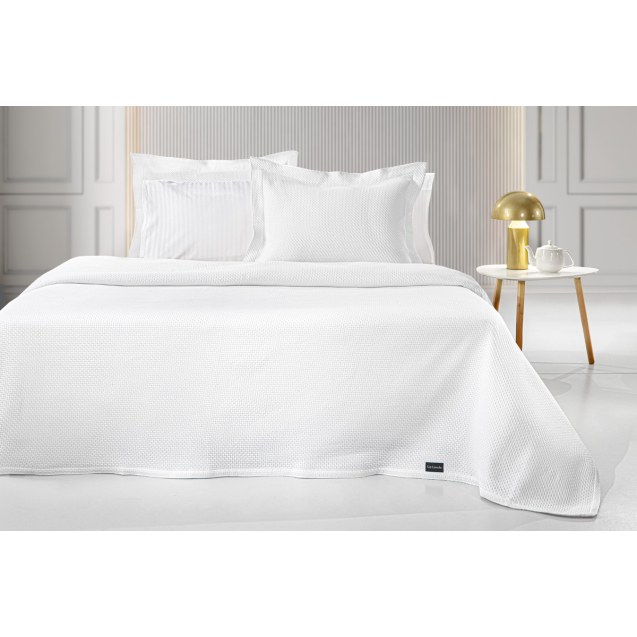 Κουβέρτα Υπέρδιπλη Guy Laroche Slalom White...