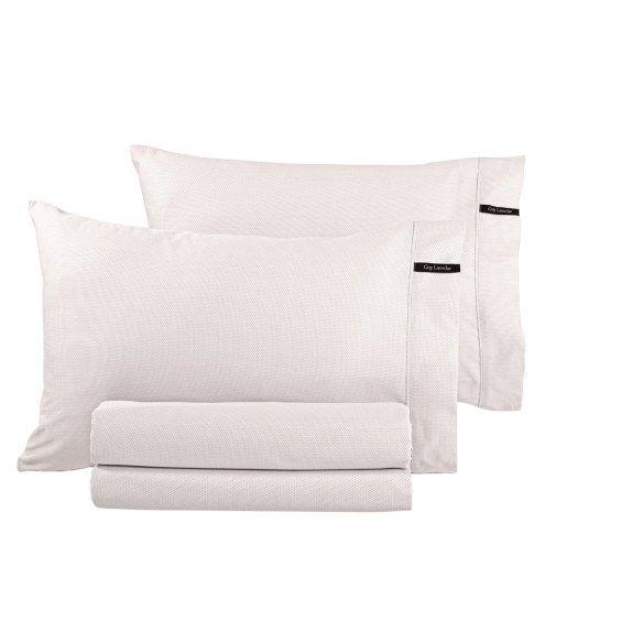 Σετ Μαξιλαροθήκες 2 Τεμαχίων Guy Laroche Minimal Perla 50x70
