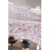 Σετ Σεντόνια King Size με Λάστιχο 4 Τεμαχίων Guy Laroche Ortega Old Pink 170x200+32