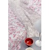 Σετ Σεντόνια King Size με Λάστιχο 4 Τεμαχίων Guy Laroche Ortega Old Pink 170x200+32