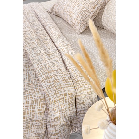 Σετ Σεντόνια King Size 4 Τεμαχίων Guy Laroche Code Caramel 270x265