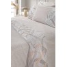 Σετ Σεντόνια King Size με Λάστιχο 4 Τεμαχίων Guy Laroche Passport Beige 170x200+32