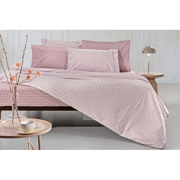 Σετ Σεντόνια Μονά 3 Τεμαχίων Guy Laroche Sandy Old Pink...