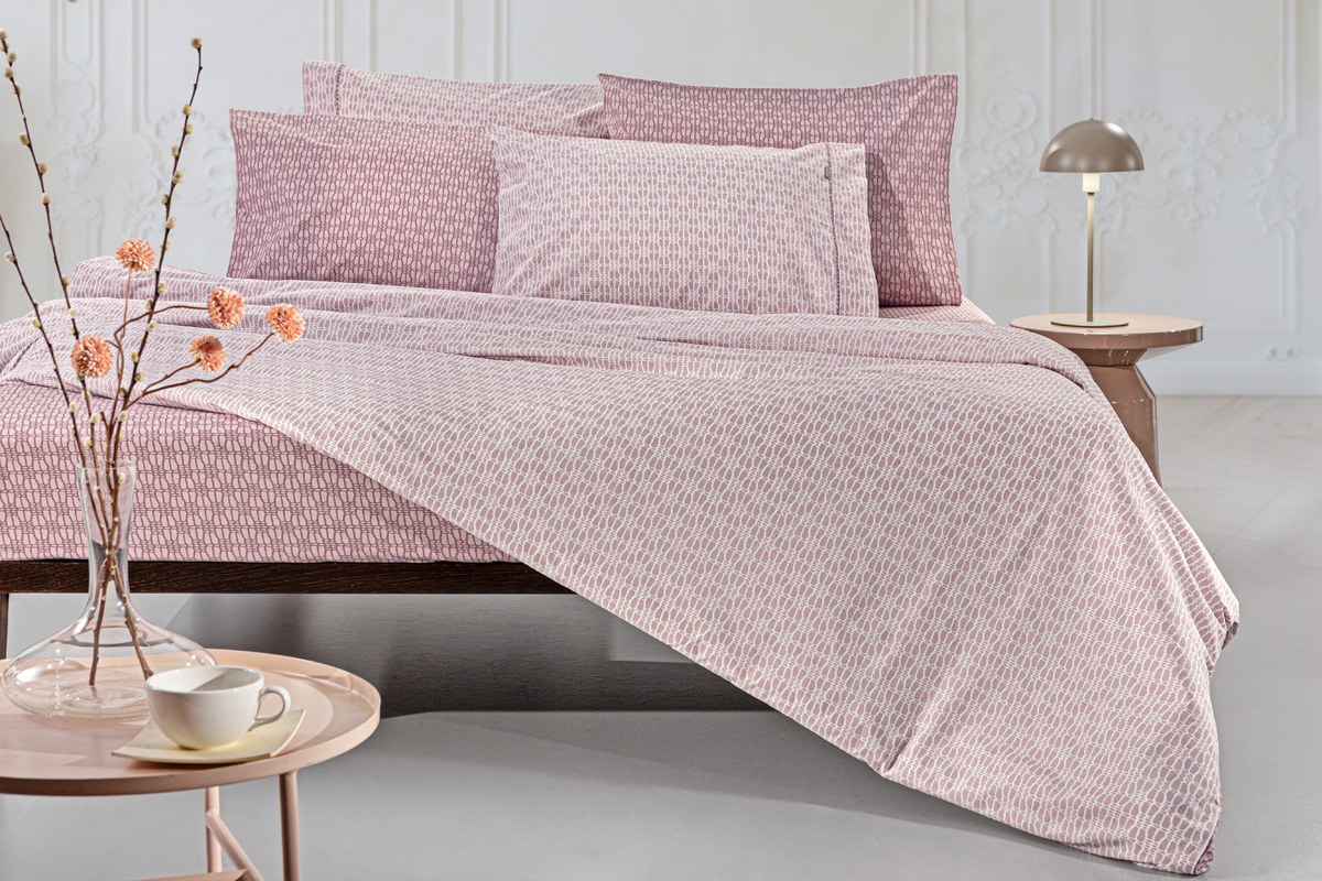 Σετ Σεντόνια Μονά 3 Τεμαχίων Guy Laroche Sandy Old Pink 180x265