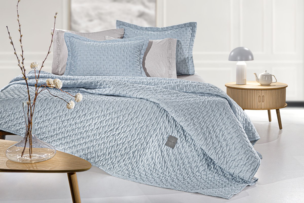 Σετ Κουβερλί King Size 2 Τεμαχίων Guy Laroche Arden Denim 250x240