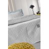 Σετ Κουβερλί Ημίδιπλο 2 Τεμαχίων Guy Laroche Ziana Smoke 180x240
