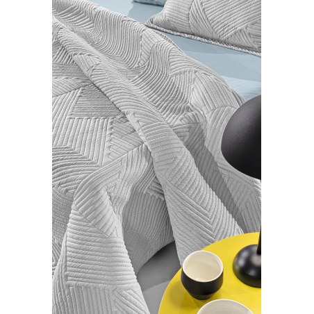 Σετ Κουβερλί Ημίδιπλο 2 Τεμαχίων Guy Laroche Ziana Smoke 180x240