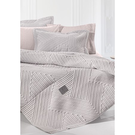 Σετ Κουβερλί Ημίδιπλο 2 Τεμαχίων Guy Laroche Ziana Tobacco 180x240