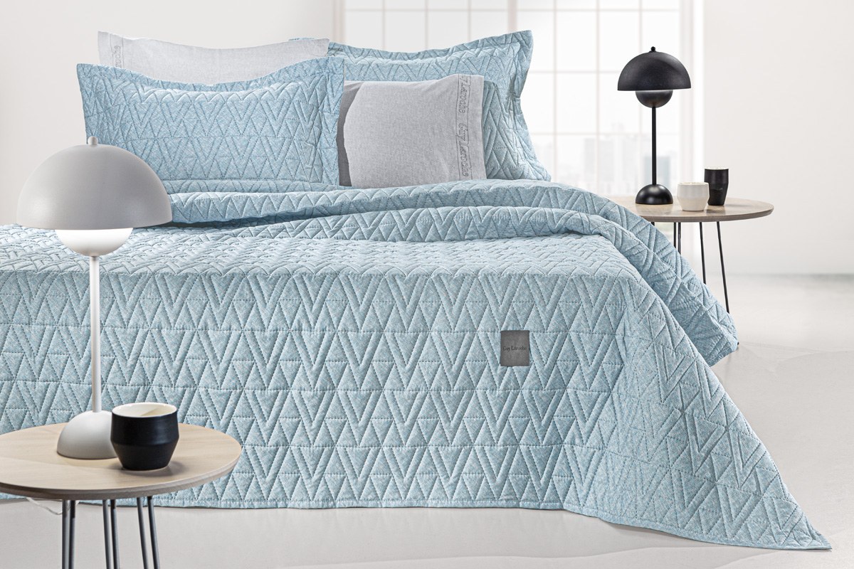 Σετ Κουβερλί King Size 2 Τεμαχίων Guy Laroche Kylian Denim 250x240