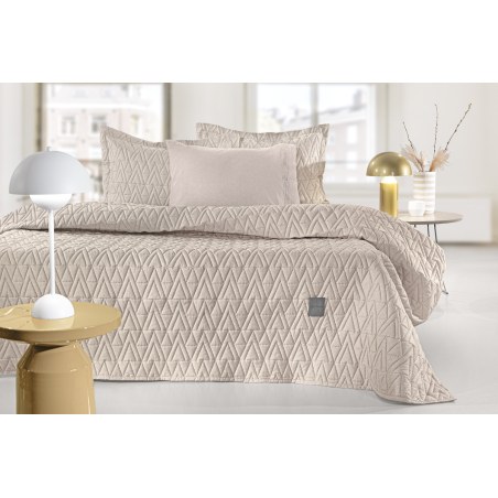 Σετ Κουβερλί Ημίδιπλο 2 Τεμαχίων Guy Laroche Kylian Natural 180x240