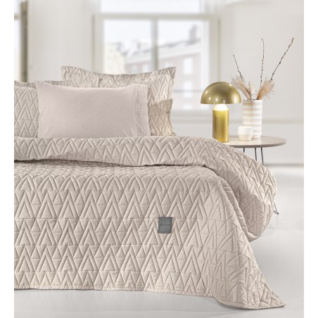 Σετ Κουβερλί Ημίδιπλο 2 Τεμαχίων Guy Laroche Kylian Natural 180x240