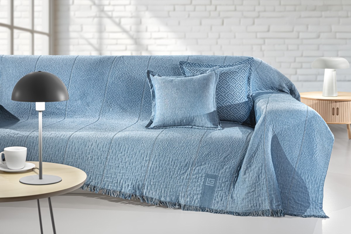 Ριχτάρι Τριθέσιου Guy Laroche Soho Denim 180x300