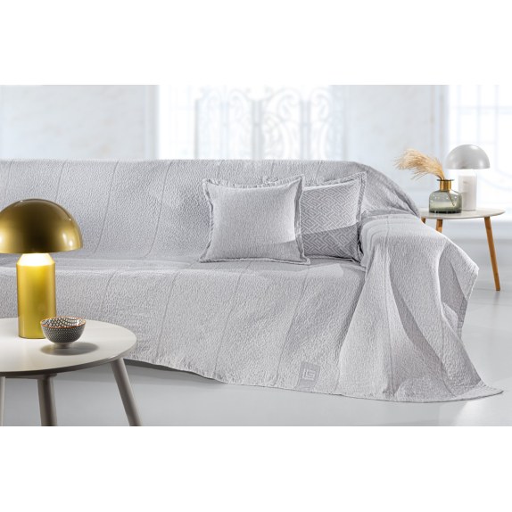 Ριχτάρι Τετραθέσιου Guy Laroche Soho Silver 180x350
