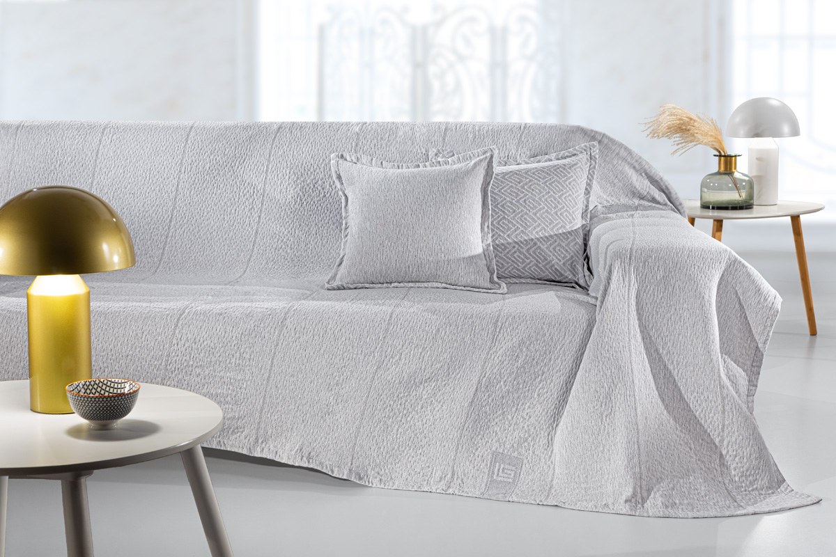 Ριχτάρι Τετραθέσιου Guy Laroche Soho Silver 180x350