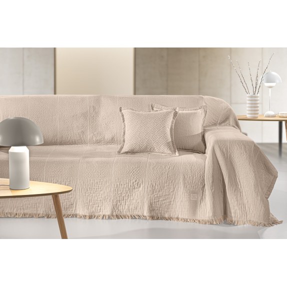 Ριχτάρι Πολυθρόνας Guy Laroche Soho Natural 180x150