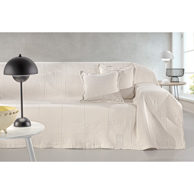 Ριχτάρι Τριθέσιου Guy Laroche Soho Ivory 180x300