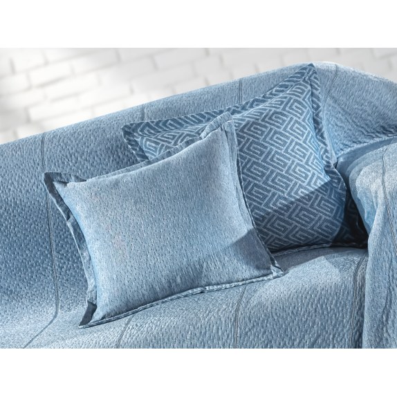 Μαξιλαροθήκη Διακόσμησης Guy Laroche Soho Denim 50x50