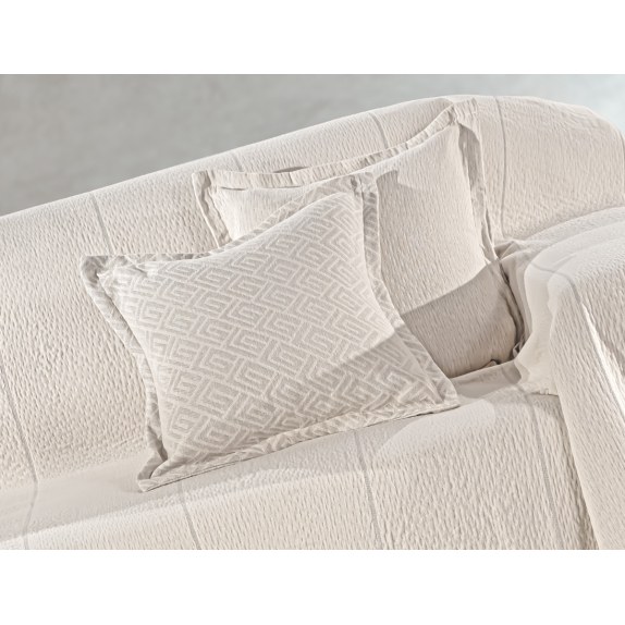 Μαξιλαροθήκη Διακόσμησης Guy Laroche Soho Ivory 50x50