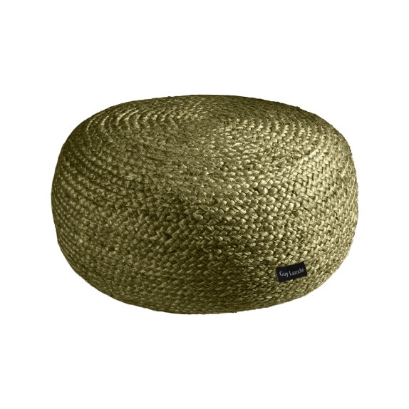 Πουφ Guy Laroche Ottoman Olive 65x65x30