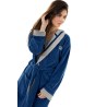 Μπουρνούζι Guy Laroche Monogram Marine MEDIUM