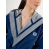 Μπουρνούζι Guy Laroche Monogram Marine MEDIUM