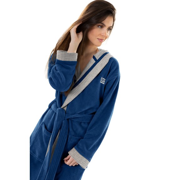Μπουρνούζι Guy Laroche Monogram Marine x.x.LARGE