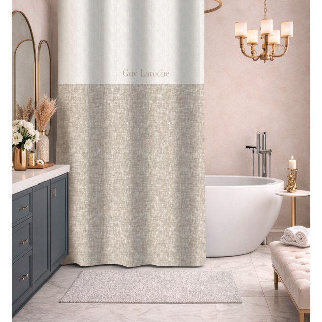 Κουρτίνα Μπάνιου Guy Laroche Code Caramel 180x185