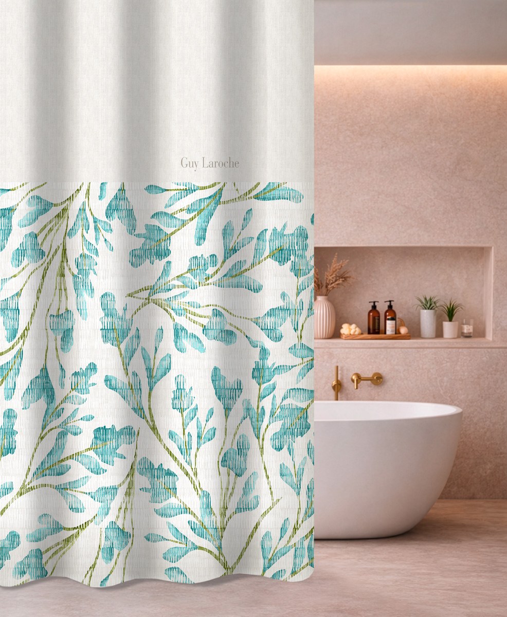 Κουρτίνα Μπάνιου Guy Laroche Ortega Ocean 180x185