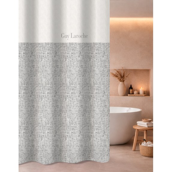Κουρτίνα Μπάνιου Guy Laroche Code Grey 240x185