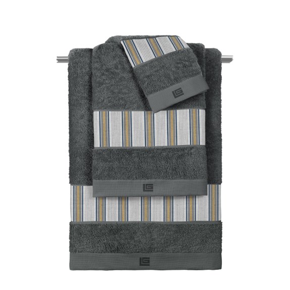 Σετ Πετσέτες 3 Τεμαχίων Guy Laroche Pinstripe...