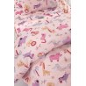 Σετ Σεντόνια Κούνιας Guy Laroche Bebe Jungle Pink 115x170