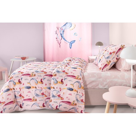 Σετ Παιδικά Σεντόνια Μονά 3 Τεμαχίων Guy Laroche Merida Pink 165x250