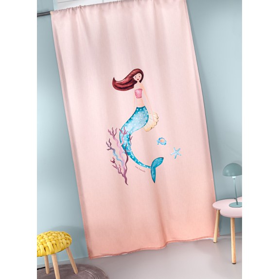 Παιδική Κουρτίνα Guy Laroche Bebe Merida Salmon 145x270