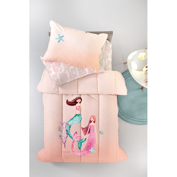 Παιδικό Κουβερλί Μονό Guy Laroche Merida Salmon 160x230