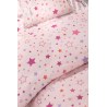 Σετ Σεντόνια Κούνιας Guy Laroche Bebe Starland Pink 115x170