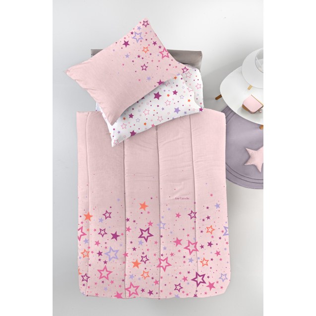 Παιδικό Κουβερλί Μονό Guy Laroche Starland Pink...