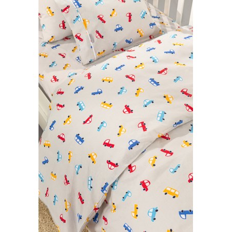 Σετ Σεντόνια Κούνιας Guy Laroche Bebe Roadtrip Natural 115x170