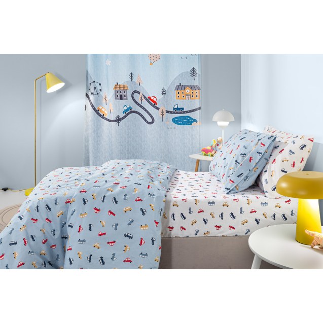 Σετ Παιδικά Σεντόνια Μονά με Λάστιχο 3 Τεμαχίων...